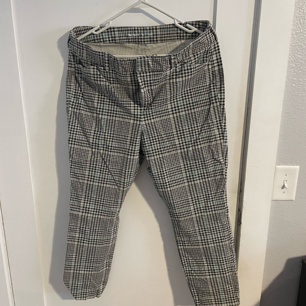 Old Navy Pixie Plaid Trousers